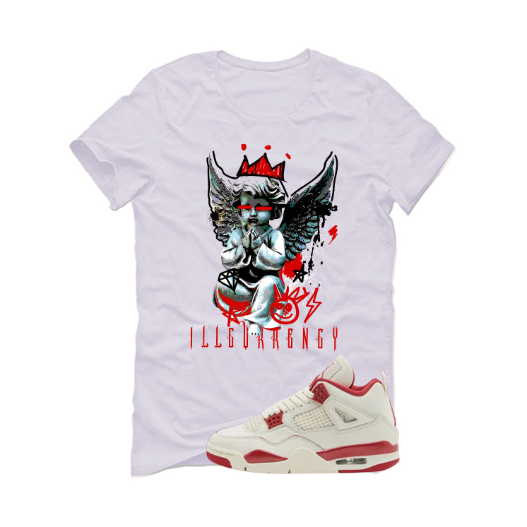 Air Jordan 4 Valentine’s Day (Sierra Red) Matching T-Shirt product image 2