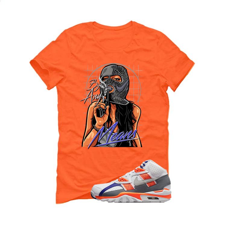 Bo Jackson’s Nike Air Trainer SC Auburn Orange T-Shirt (By product image 2