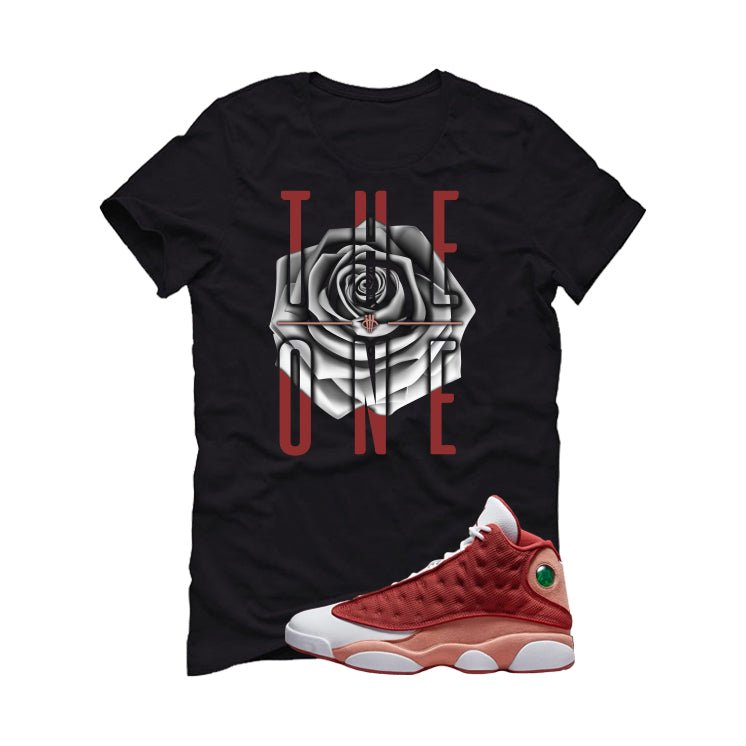 Air Jordan 13 Dune Red Black T-Shirt (The One)| illcurrency product image 2