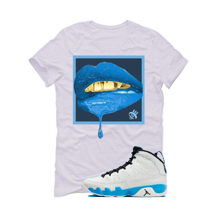 Air Jordan 9 “Powder Blue” | illcurrency White T-Shirt product image 1