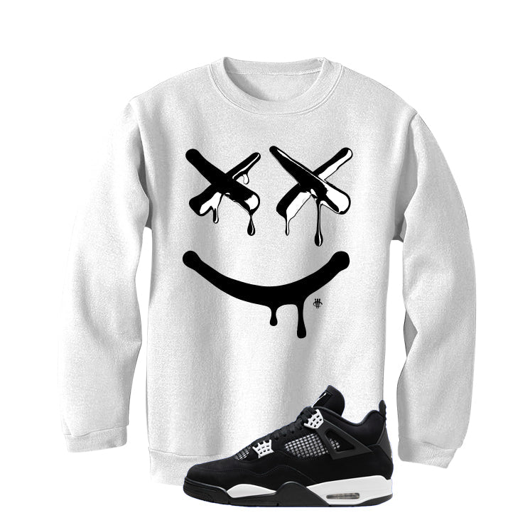 Air Jordan 4 White Thunder T-Shirt (Happy Drip)| illcurrency product image 3