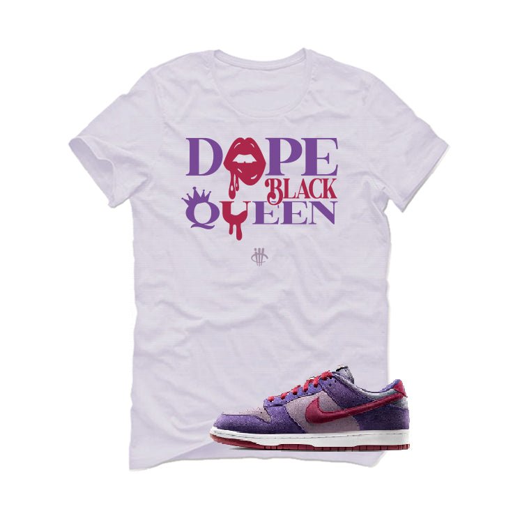 Nike Dunk Low “Plum” | illcurrency White T-Shirt (Dope product image 2