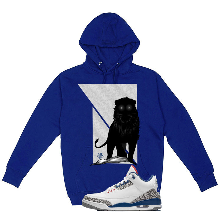 Air Jordan 3 True Blue Matching T-Shirt Royal (Lion) product image 3