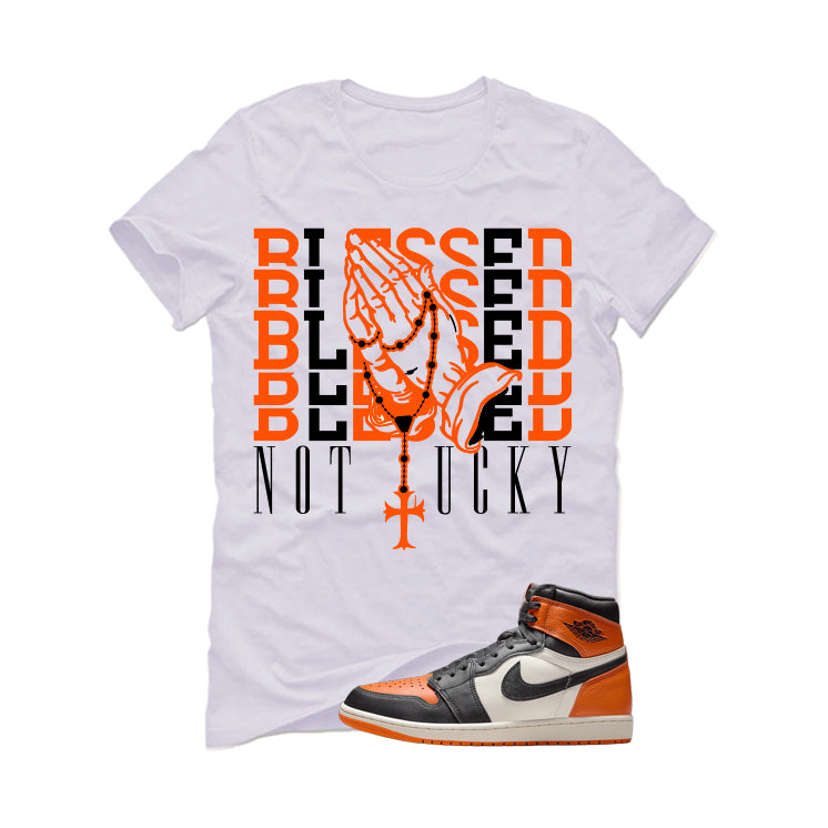 Air Jordan 1 High OG Shattered Backboard White T-Shirt product image 2