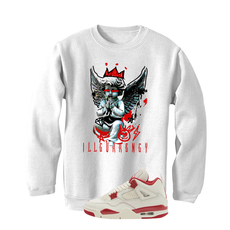 Air Jordan 4 Valentine’s Day (Sierra Red) Matching T-Shirt product image 4