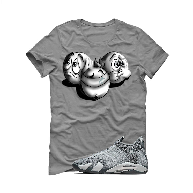 Air Jordan 14 “Flint Grey” | illcurrency T-Shirt (SEE NO product image 2