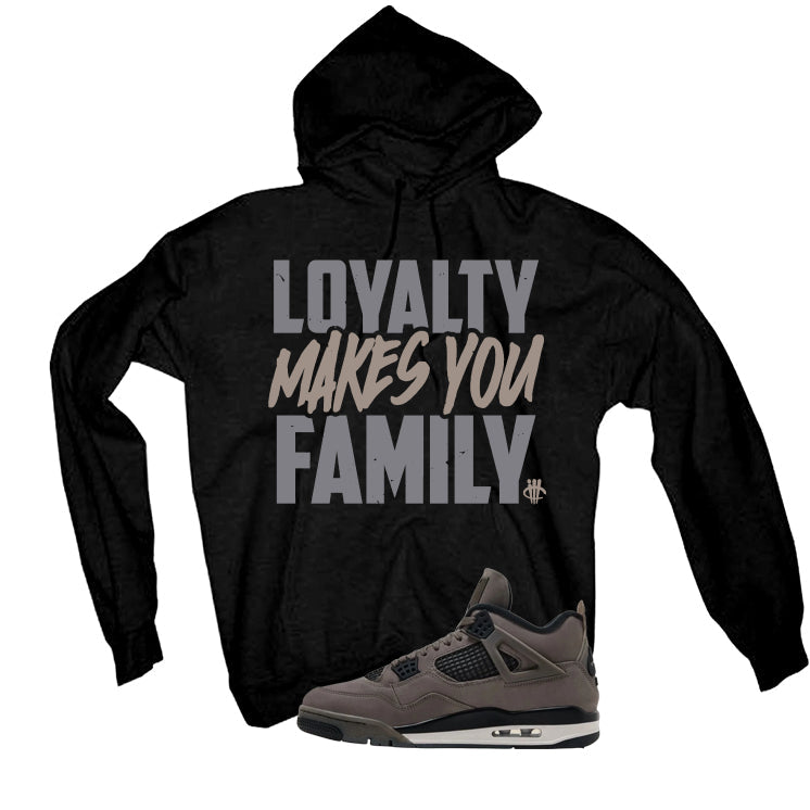 Air Jordan 4 Cave Stone Black T-Shirt (Loyalty)| illcurrency product image 3