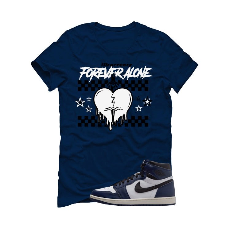 Air Jordan 1 High OG Midnight Navy Blue T-Shirt (Forever product image 2