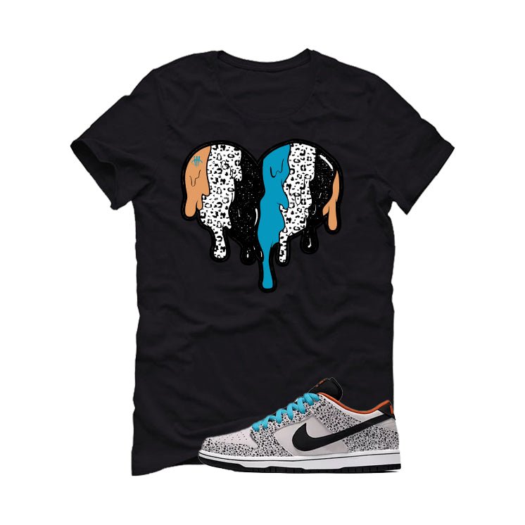 Nike SB Dunk Low Safari Olympics Black T-Shirt (Heart) product image 2