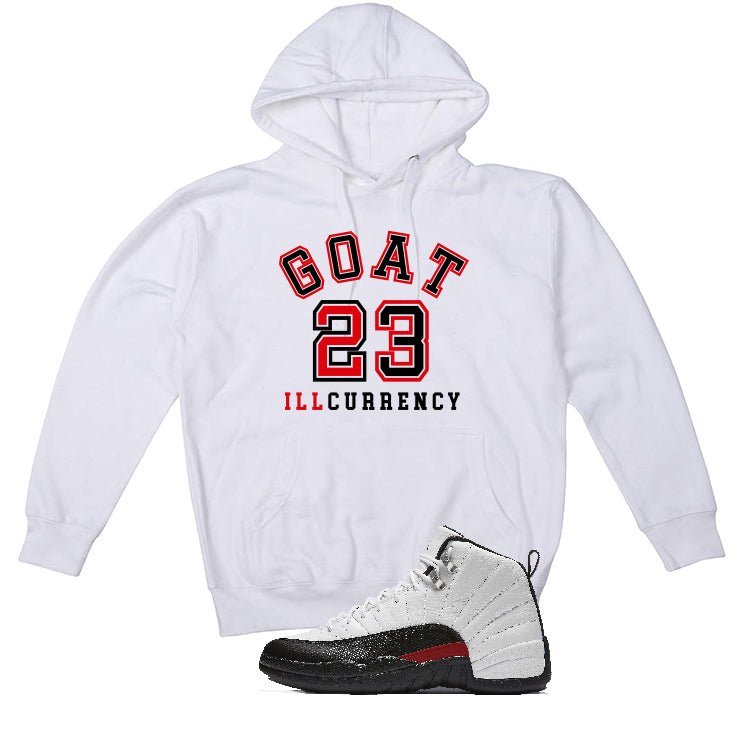 Air Jordan 12 “Red Taxi” | illcurrency White T-Shirt (GOAT product image 3