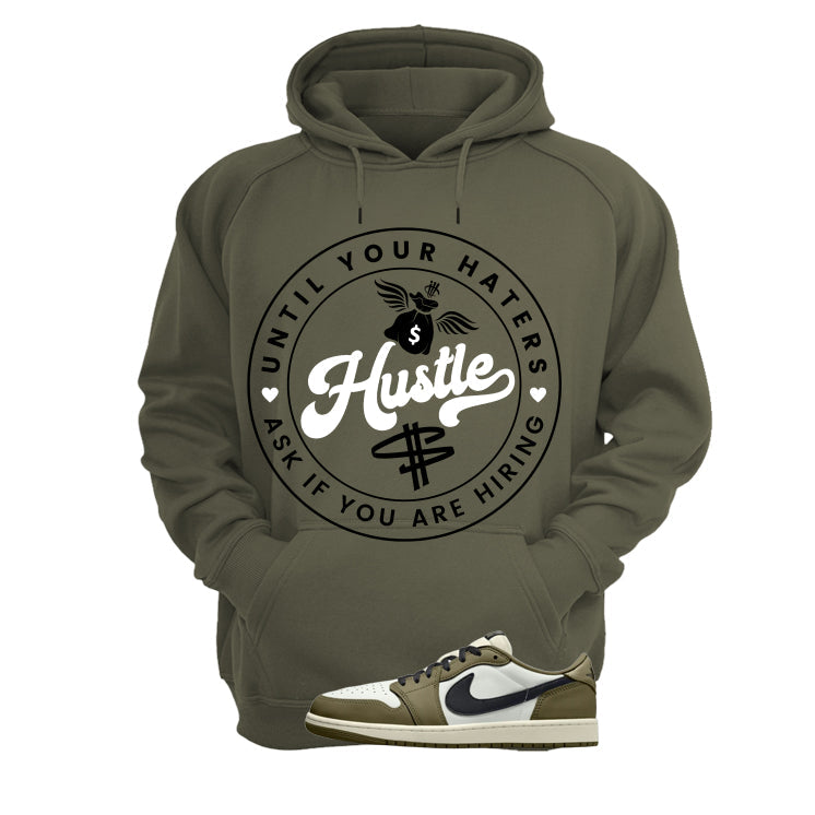 Air Jordan 1 Low OG Medium Olive Matching T-Shirt product image 3