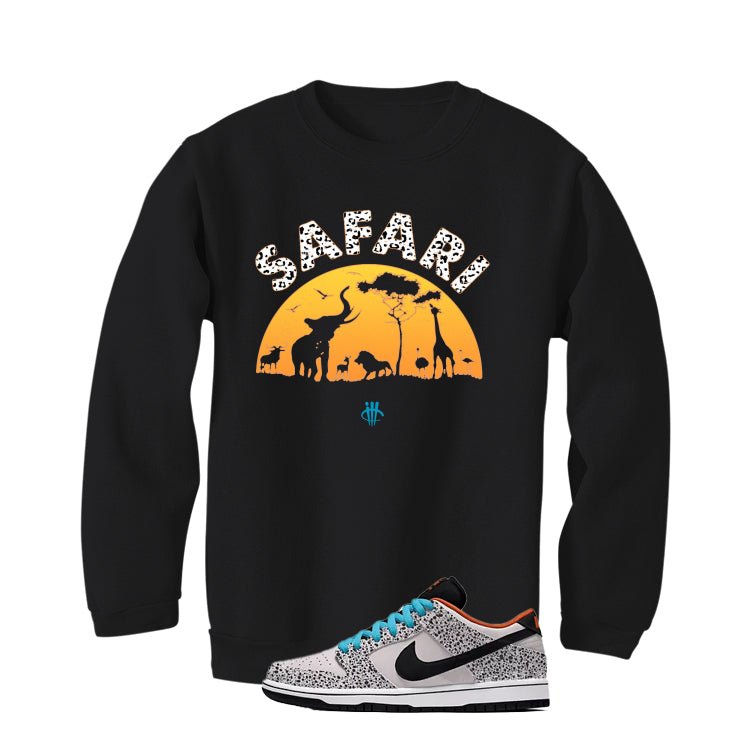 Nike SB Dunk Low Safari Olympics Black T-Shirt illcurrency product image 4