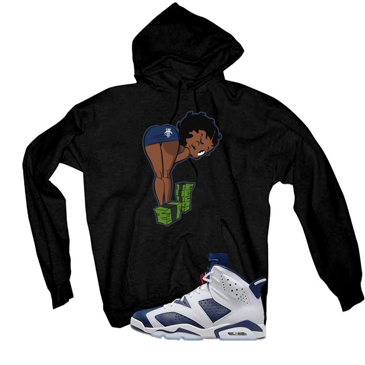Air Jordan 6 Olympic Black T-Shirt (BOO)| illcurrency product image 3