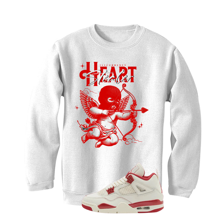 Air Jordan 4 Valentine’s Day (Sierra Red) Matching T-Shirt product image 4