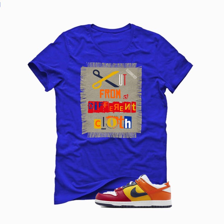 Nike Dunk Low CO.JP What The Royal Blue T-Shirt (Cut from a product image 2