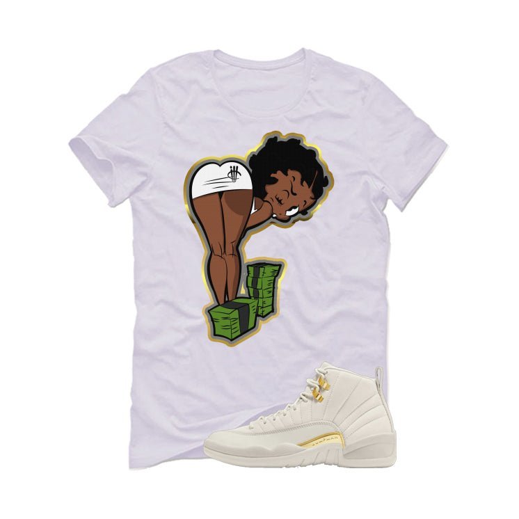 Air Jordan 12 WMNS Phantom White T-Shirt (Boo)| illcurrency product image 2