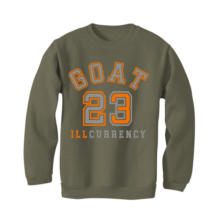 Air Jordan 5 “Olive” | illcurrency Military Green T-Shirt product image 4