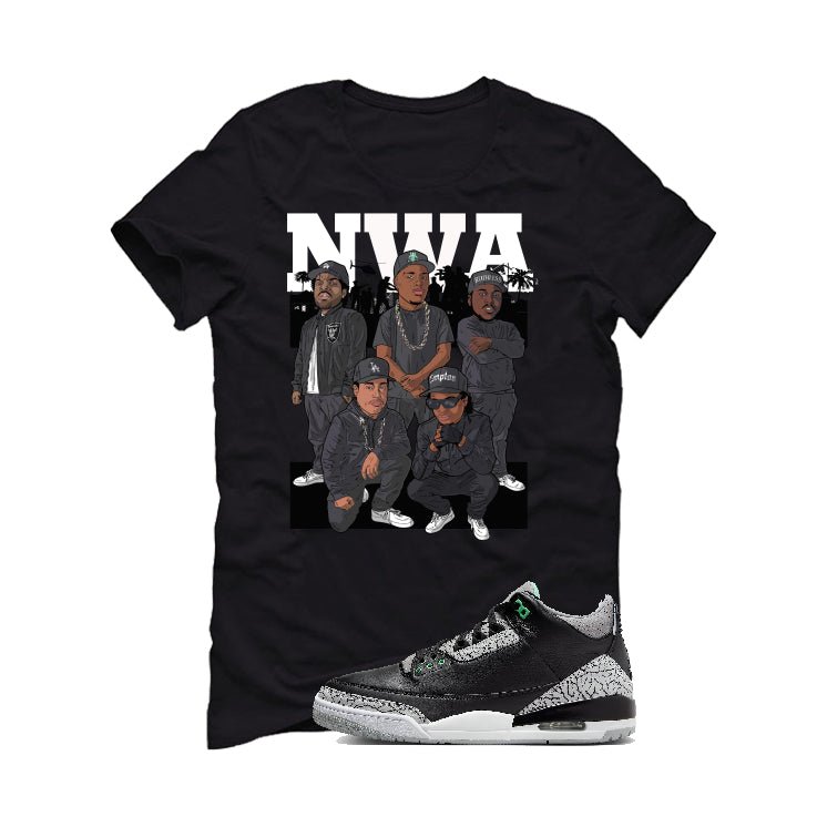Air Jordan 3 “Green Glow” | illcurrency Black T-Shirt (WITH product image 2