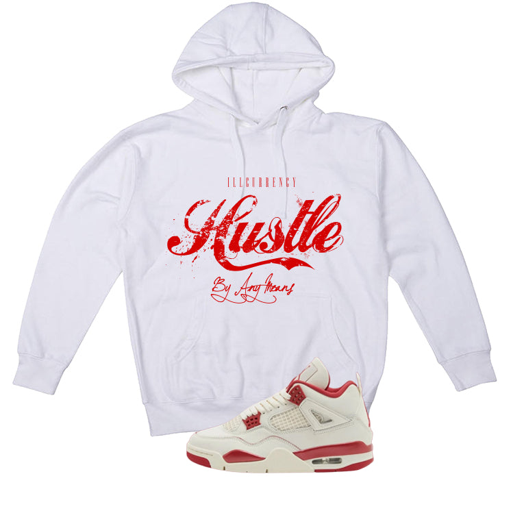 Air Jordan 4 Valentine’s Day (Sierra Red) Matching T-Shirt product image 3