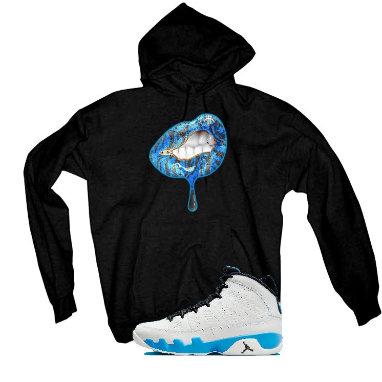 Air Jordan 9 “Powder Blue” | illcurrency Black T-Shirt product image 3