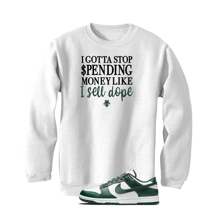 Nike Dunk Low Michigan State White T-Shirt (STOP SPENDING product image 3