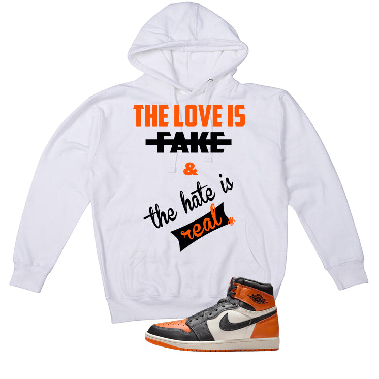 Air Jordan 1 High OG Shattered Backboard White T-Shirt product image 3