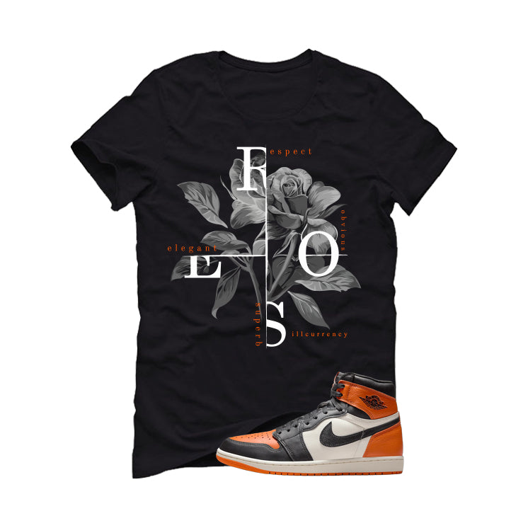 Air Jordan 1 High OG Shattered Backboard Black T-Shirt product image 2