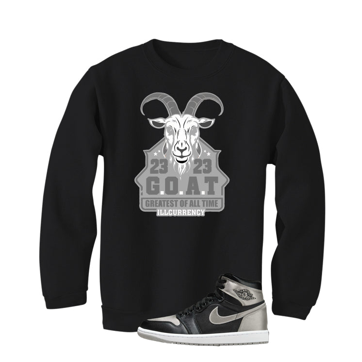 Air Jordan 1 High OG WMNS Satin Shadow Black T-Shirt (GOAT product image 4