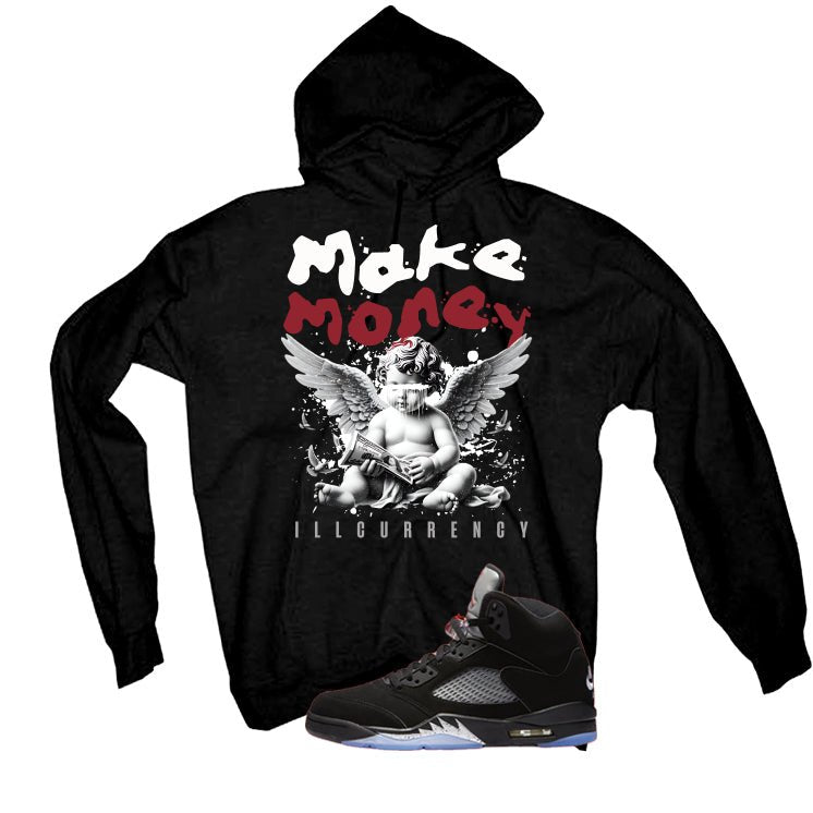 Air Jordan 5 Black Metallic Reimagined T-Shirt (Make product image 3