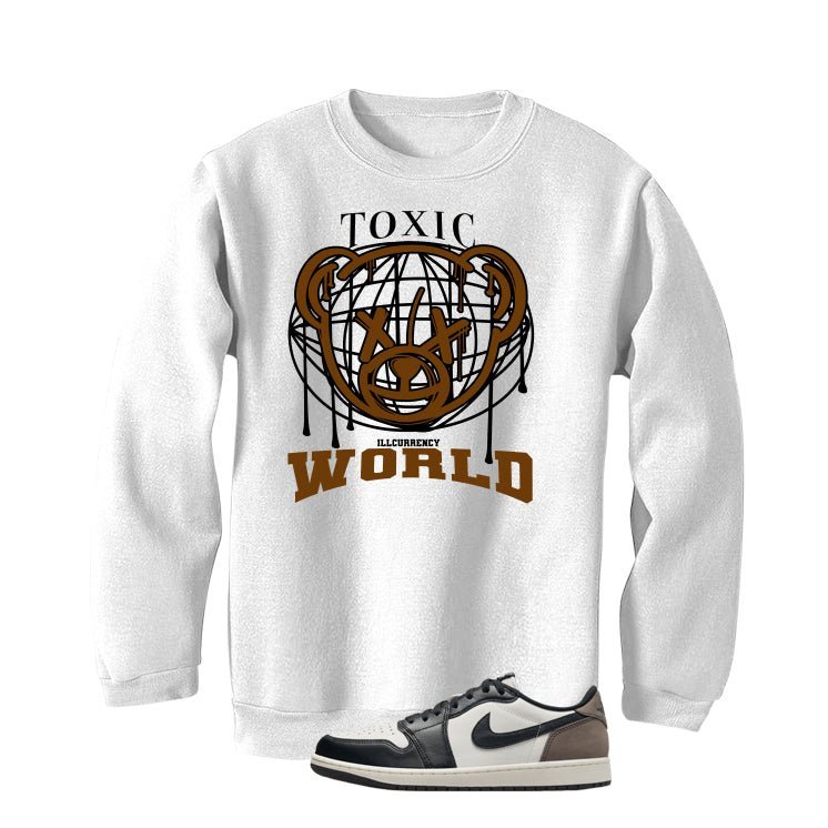 Air Jordan 1 Low OG Mocha White T-Shirt (Toxic World) product image 4