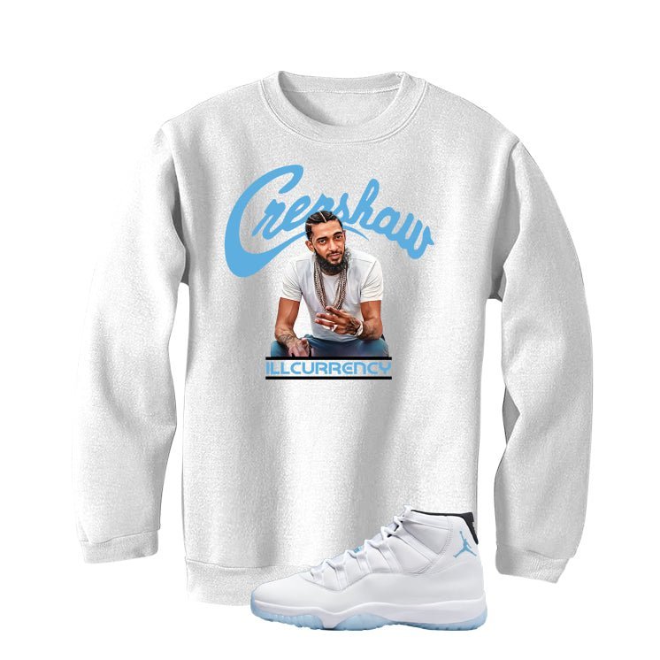 Air Jordan 11 Legend Blue White T-Shirt (Crenshaw) product image 4