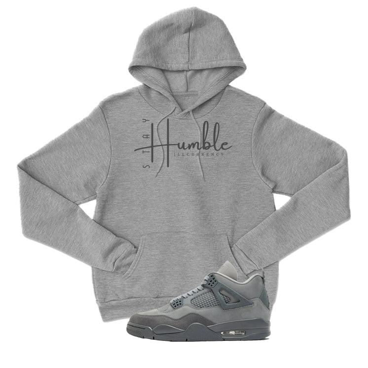 Air Jordan 4 Paris Olympics Grey T-Shirt (Stay Humble) product image 3