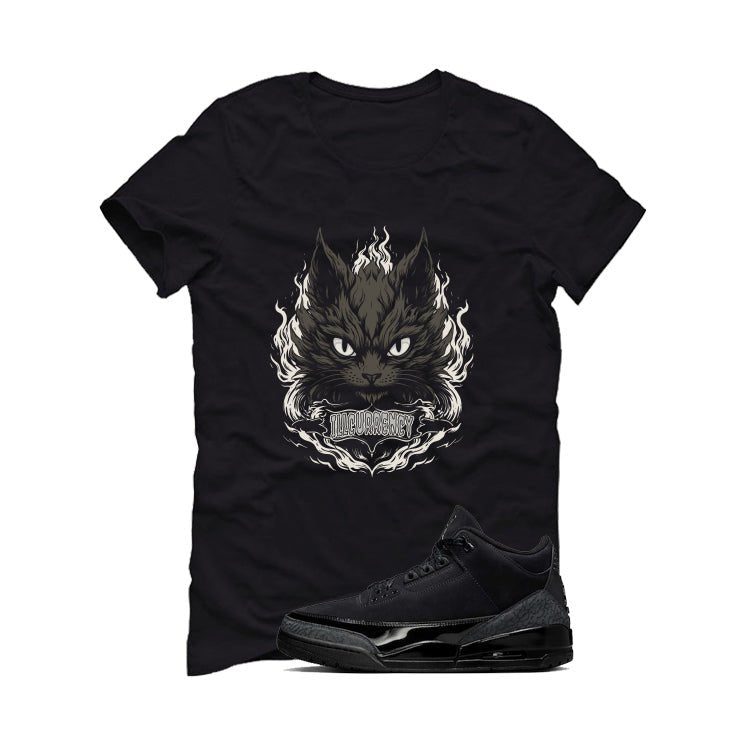 Air Jordan 3 Black Cat T-Shirt (Kitten)| illcurrency product image 2