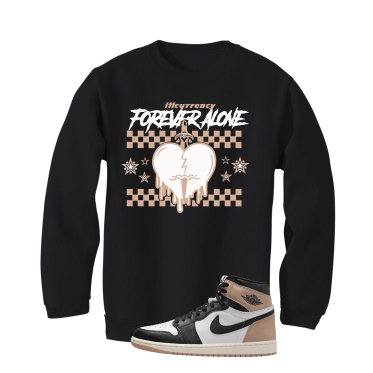 Air Jordan 1 High OG Latte Black T-Shirt (Forever Alone) product image 4