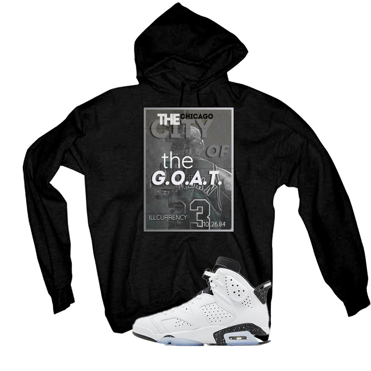 Air Jordan 6 Reverse Oreo Black T-Shirt (CITY OF GOAT) product image 3