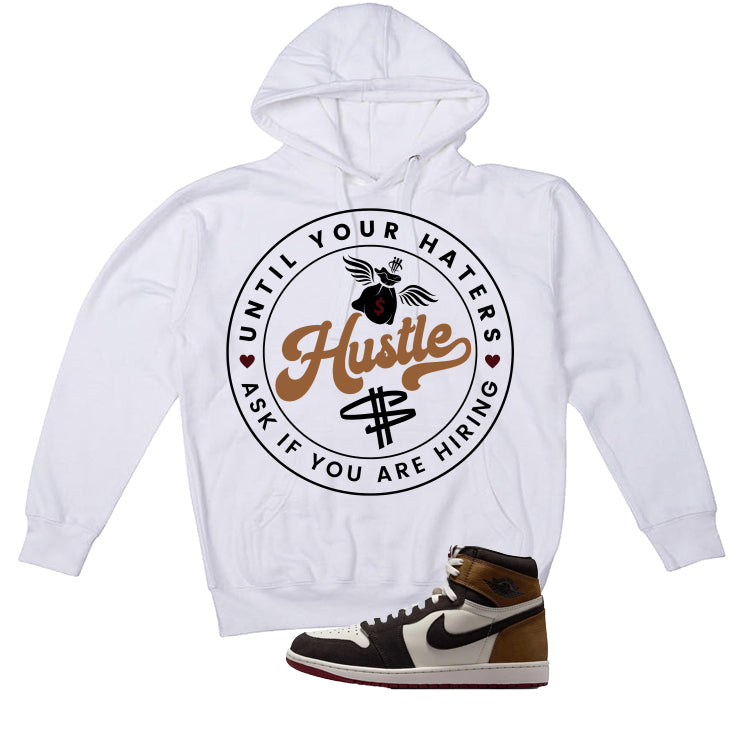 Air Jordan 1 High OG Love The Game Matching T-Shirt White product image 3