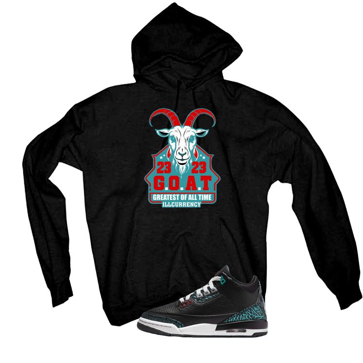 Air Jordan 3 GS Moto Black T-Shirt (GOAT 23)| illcurrency product image 3