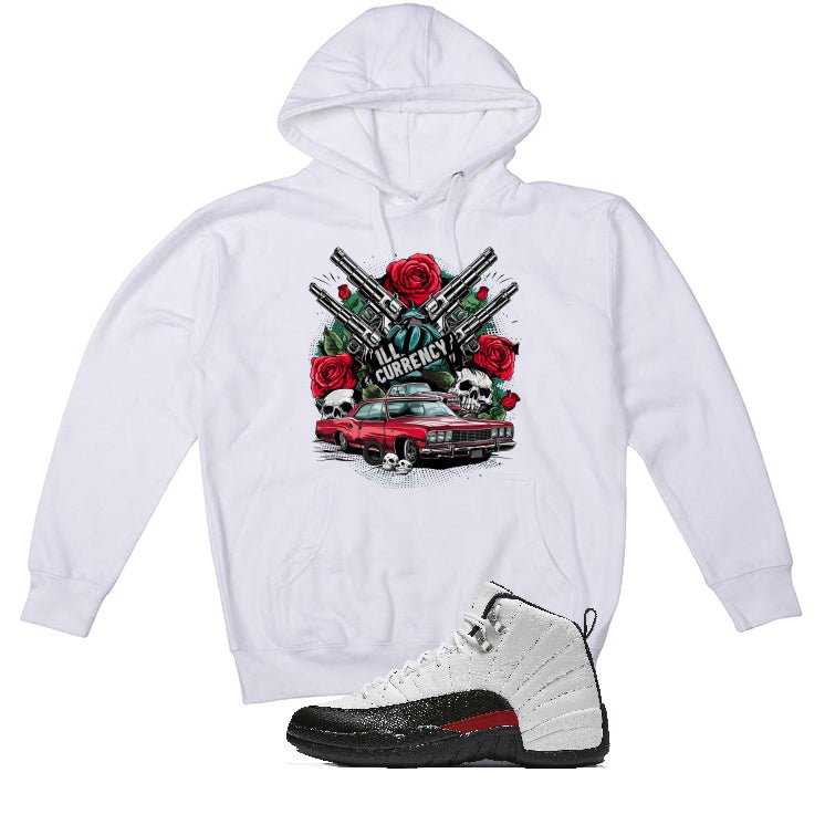 Air Jordan 12 “Red Taxi” | illcurrency White T-Shirt product image 3