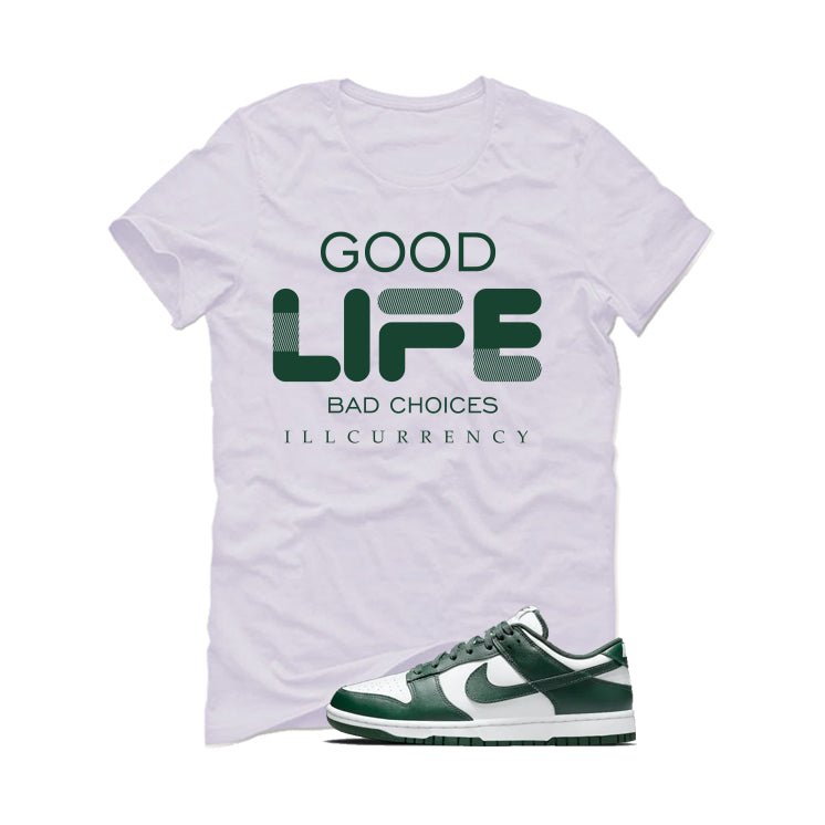 Nike Dunk Low Michigan State White T-Shirt (Bad Choices) product image 2
