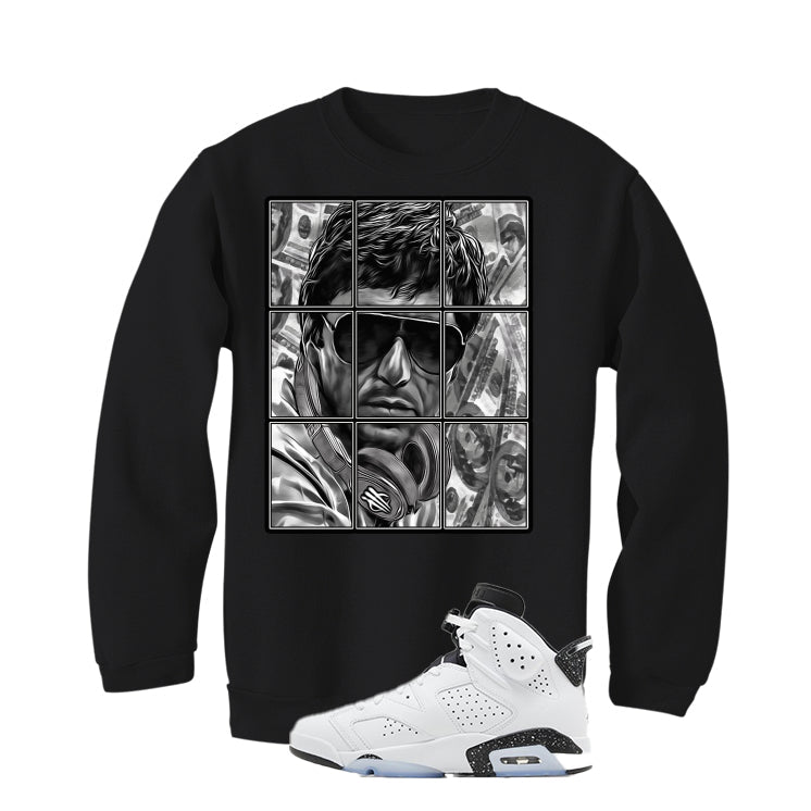 Air Jordan 6 Reverse Oreo Black T-Shirt (PACINO) product image 4