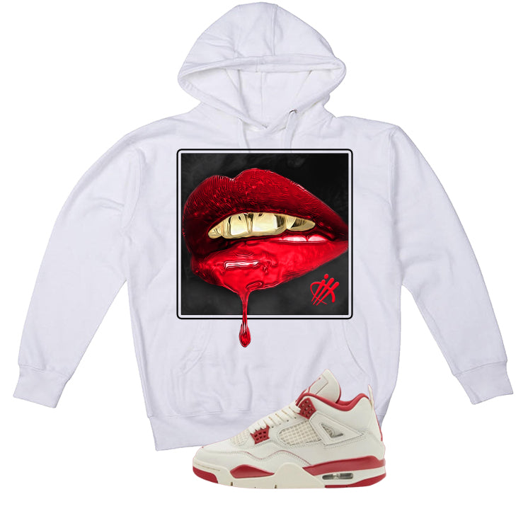 Air Jordan 4 Valentine’s Day (Sierra Red) Matching T-Shirt product image 3