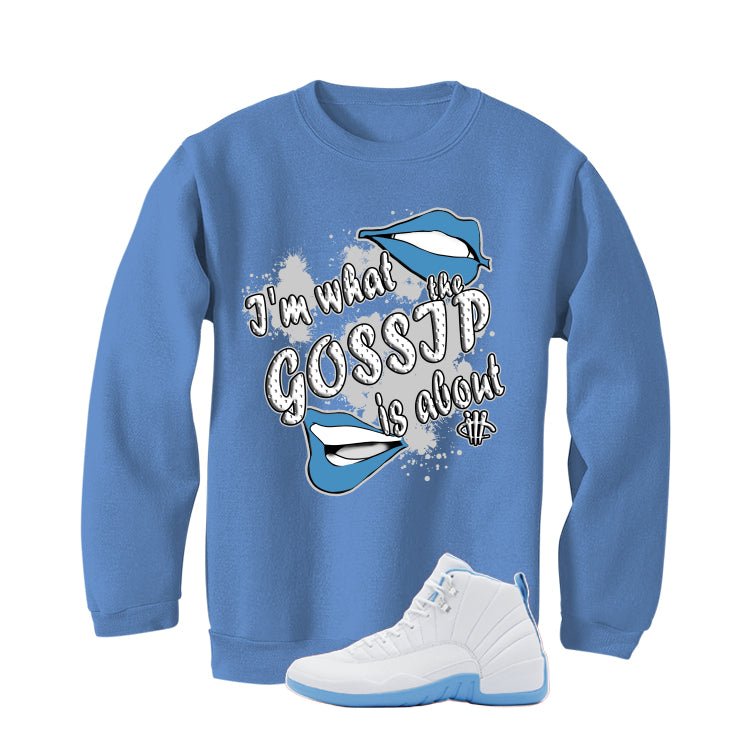 Air Jordan 12 Melo Carolina Blue T-Shirt (Gossip) product image 4