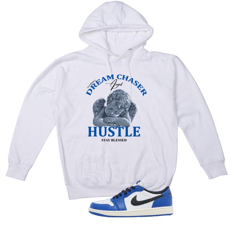 Air Jordan 1 Low OG Game Royal White T-Shirt (Dream Chaser product image 3
