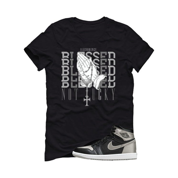 Air Jordan 1 High OG WMNS Satin Shadow Black T-Shirt product image 2