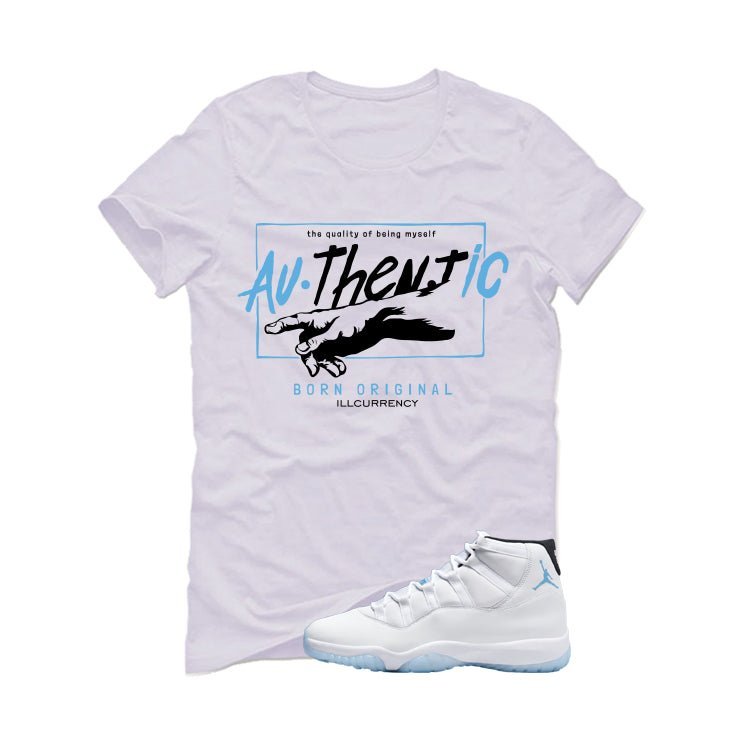 Air Jordan 11 Legend Blue White T-Shirt (Authentic) product image 2
