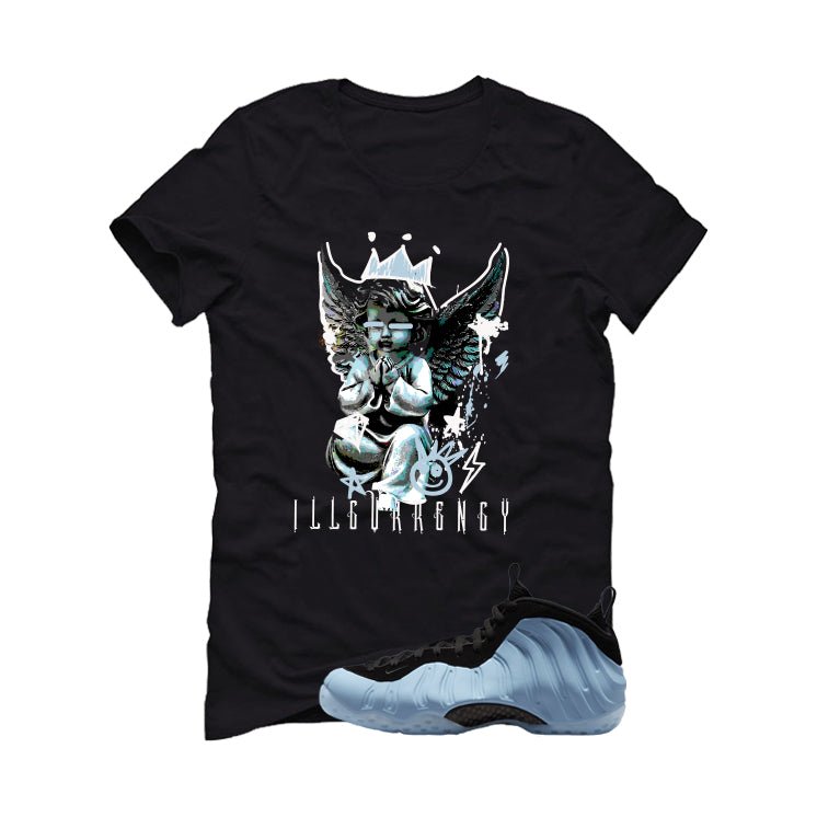Nike Air Foamposite One Psychic Blue Black T-Shirt product image 2