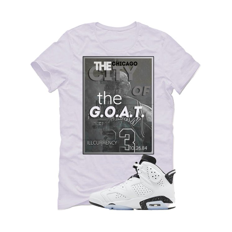 Air Jordan 6 Reverse Oreo White T-Shirt (CITY OF GOAT) product image 2