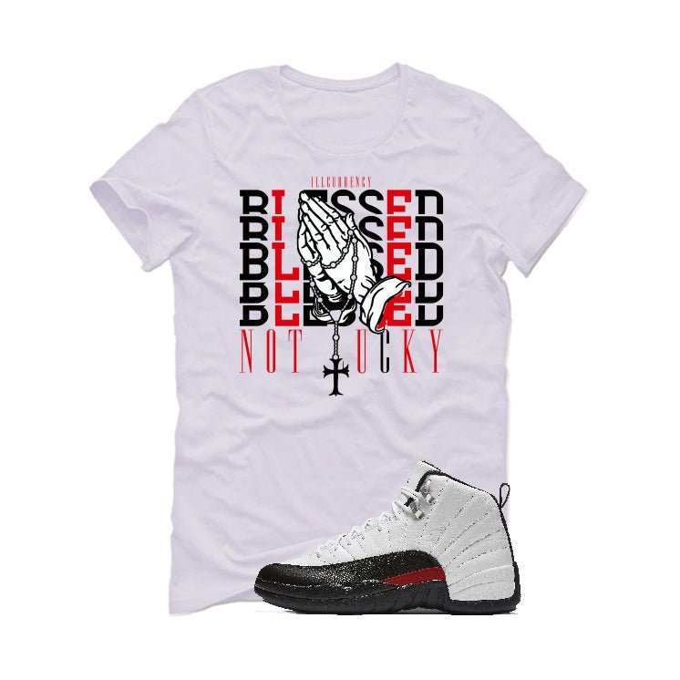Air Jordan 12 “Red Taxi” | illcurrency White T-Shirt product image 2