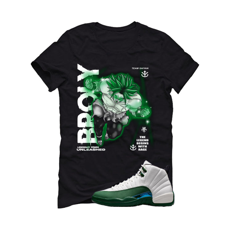 Air Jordan 12 Bucks Matching T-Shirt Broly product image 2