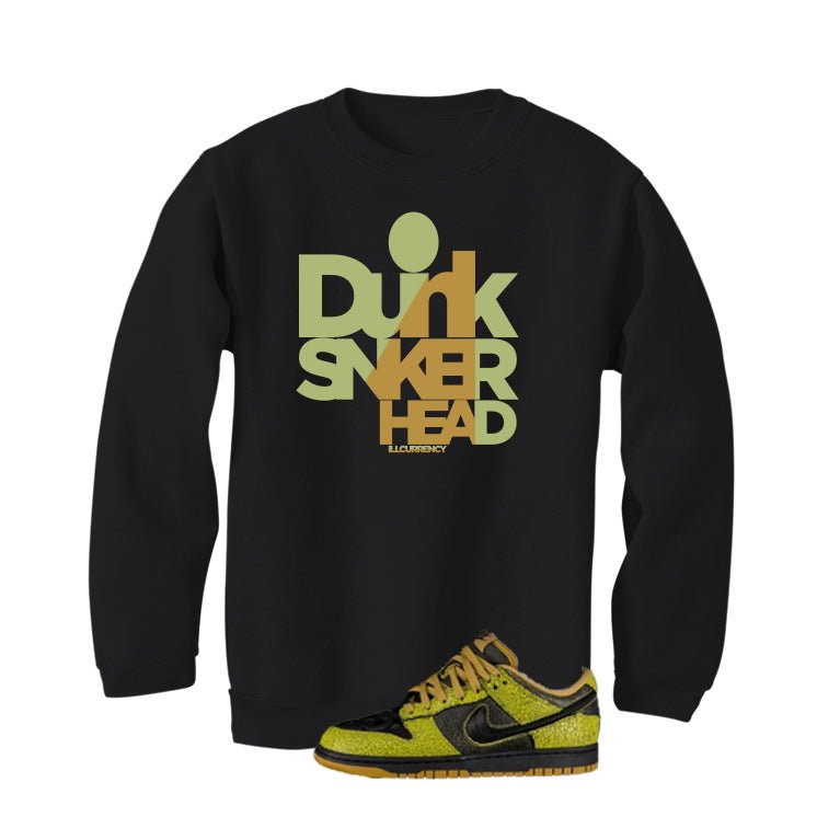 Nike Dunk Low Halloween Skull Black T-Shirt illcurrency product image 4